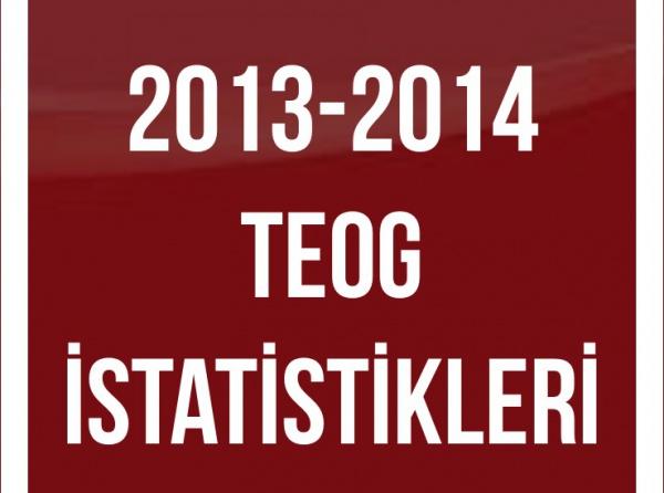 2013-2014 Eğitim-Öğretim Yılı TEOG İstatistiklerimiz