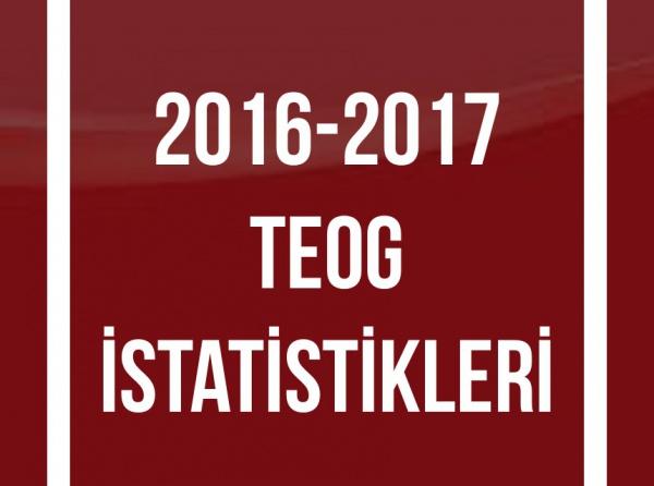 2016-2017 Eğitim-Öğretim Yılı TEOG İstatistiklerimiz
